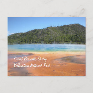 Grand Prismatic Spring Postcard