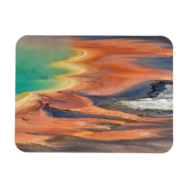 Grand Prismatic Spring Runoff Magnet (Horizontal)