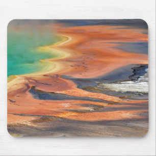 Grand Prismatic Spring Runoff Mouse Mat