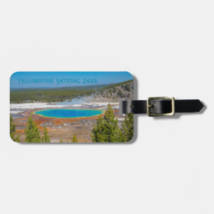Grand Prismatic Spring Yellowstone National Park Luggage Tag