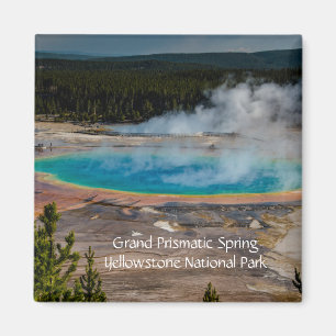 Grand Prismatic Spring Yellowstone National Park Magnet