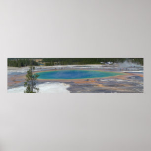 Grand Prismatic Spring Yellowstone National Park Poster