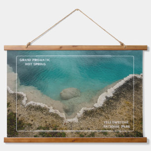 Grand Prismatic Yellowstone Hanging Tapestry