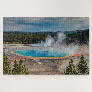 Grand Prismatic Yellowstone National Park Jigsaw Puzzle