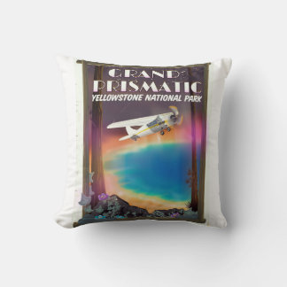 Grand Prismatic, Yellowstone National Park, USA Cushion