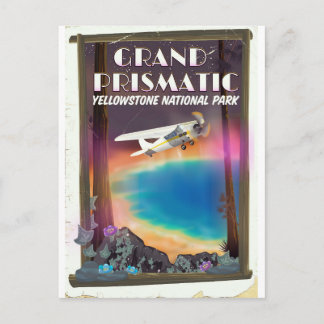 Grand Prismatic, Yellowstone National Park, USA Postcard