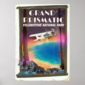 Grand Prismatic, Yellowstone National Park, USA Poster
