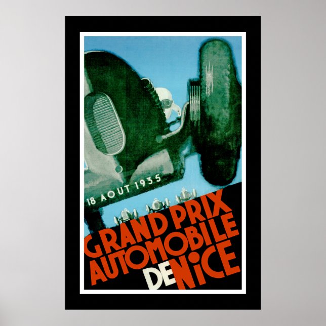 Grand Prix Automobile de Nice Poster (Front)