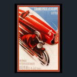 Grand Prix d' Europe Art Deco Print<br><div class="desc">Grand Prix of Europe Art Deco Print by Alex Kow</div>