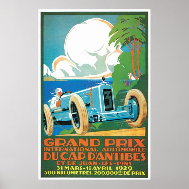 Grand Prix Du Cap Dantibes Poster (Front)