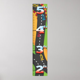 Grand Prix Growth Chart. Poster