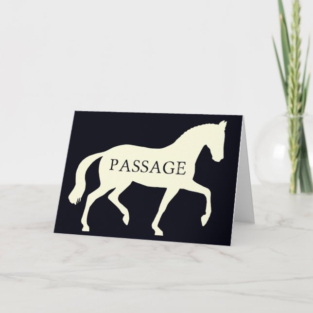 GRAND PRIX LEVEL PASSAGE 5x7 GREETING CARD (Front)