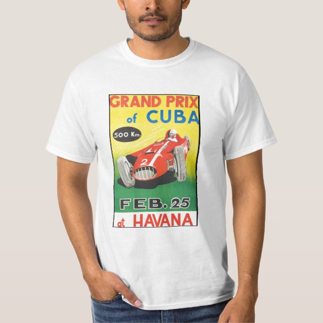 Grand Prix Poster T-Shirt (Front)