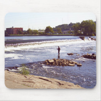 Grand Rapids Fisherman Mouse Mat