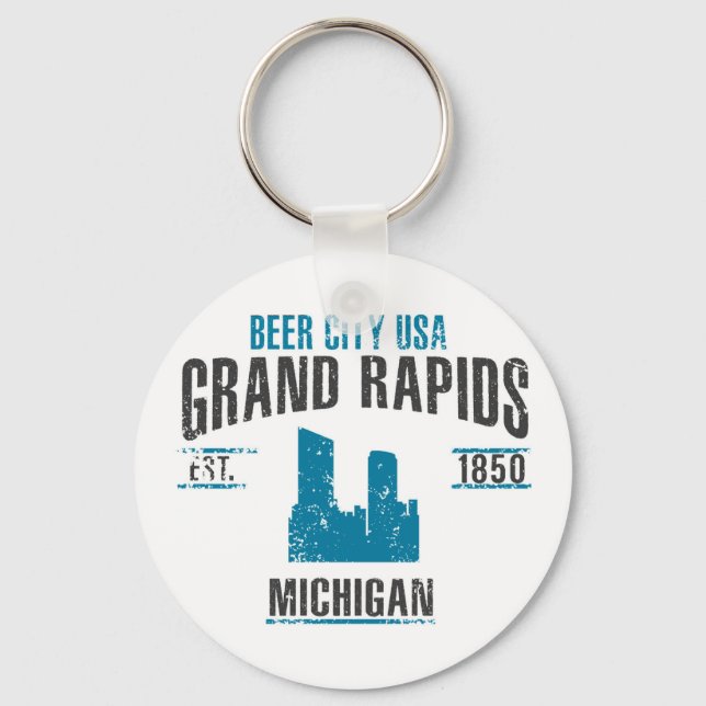 Grand Rapids Key Ring (Front)