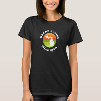 Grand Rapids Michigan Outdoors Sunrise MI Vacation T-Shirt