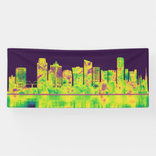 Grand Rapids Michigan Skyline Banner