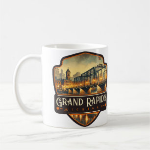 Grand Rapids, Michigan   Vintage Coffee Mug