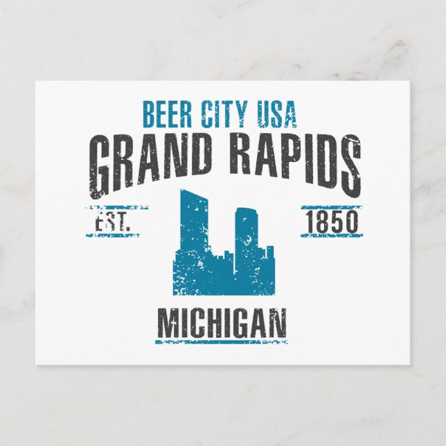 Grand Rapids Postcard (Front)