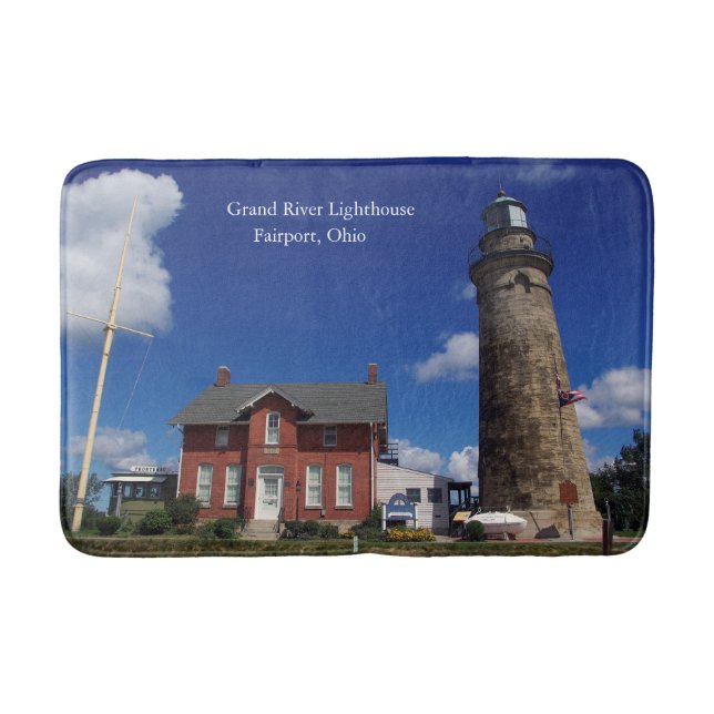 Grand River Lighthouse bathmat (Front)