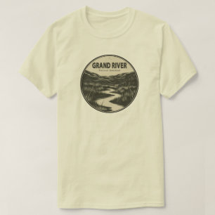 Grand River National Grassland Stream T-Shirt