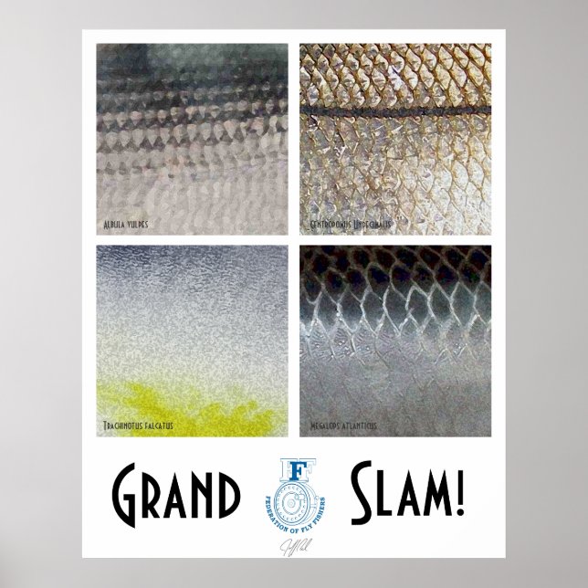 Grand Slam Saltwater Poster (Front)