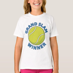 Grand Slam Winner Tennis Ball Sports Champion T-Shirt