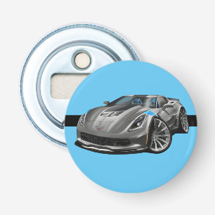 Grand Sport Corvette Grey Limited Edition Car Bottle Opener