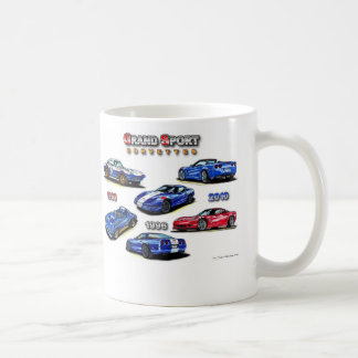 Grand Sport Corvettes 1963, 1996, 2010 Coffee Mug