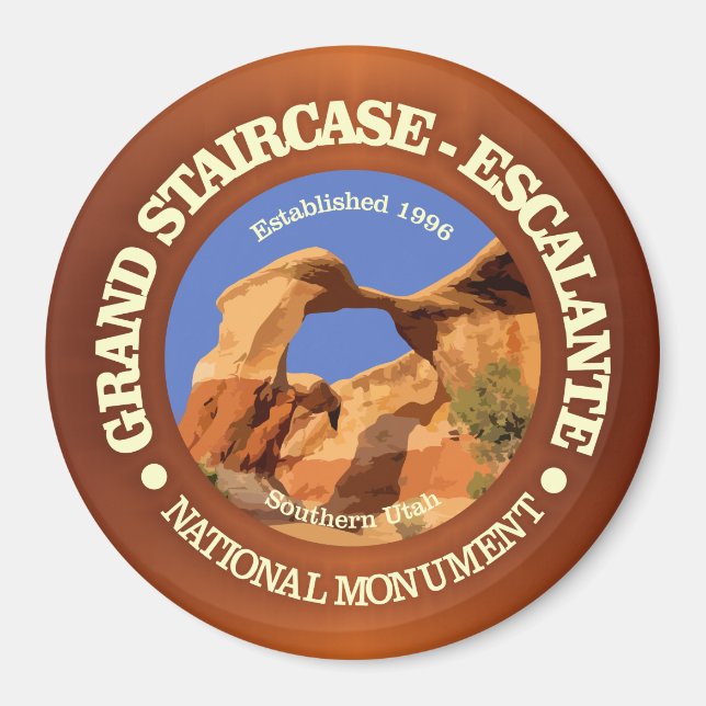 Grand Staircase - Escalante National Monument Magnet (Front)