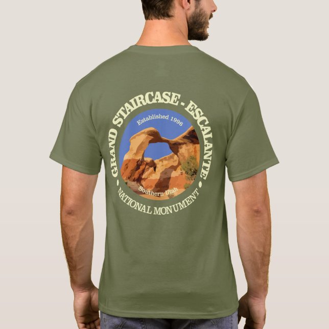 Grand Staircase - Escalante National Monument T-Shirt (Back)