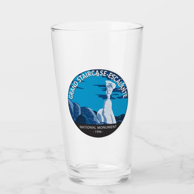Grand Staircase Escalante National Monument Utah Glass (Front)