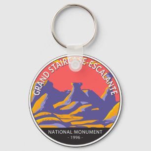 Grand Staircase Escalante National Monument Utah Key Ring