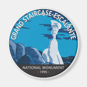 Grand Staircase Escalante National Monument Utah  Magnet