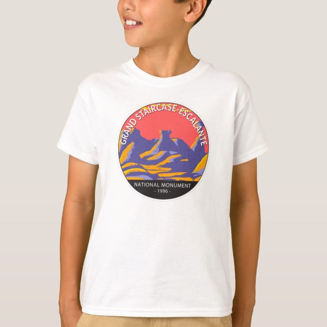 Grand Staircase Escalante National Monument Utah   T-Shirt (Front)