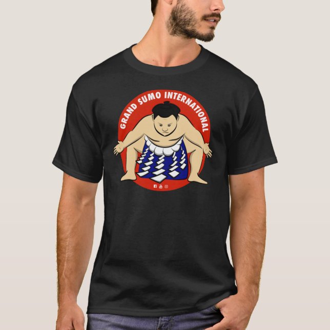 Grand Sumo International Yokozuna Logo   T-Shirt (Front)
