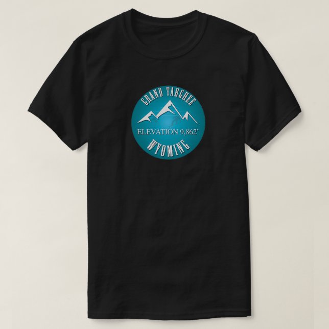 Grand Targhee Wyoming Ski Snowboard T-Shirt (Design Front)
