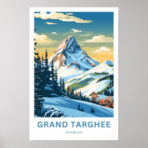 Grand Targhee Wyoming Travel Print