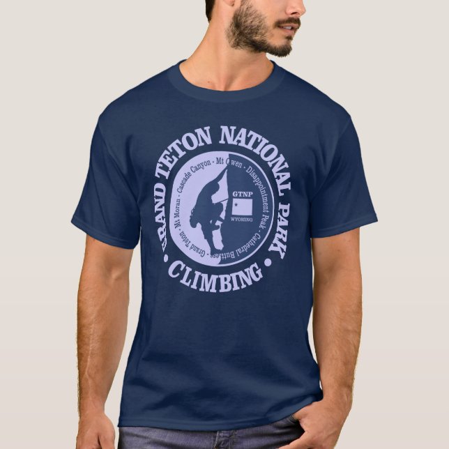 Grand Teton (climbing) T-Shirt (Front)