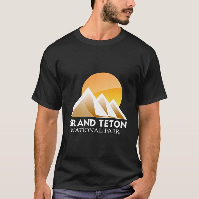 Grand Teton Grand Teton National Park Wyoming T-Shirt (Front)