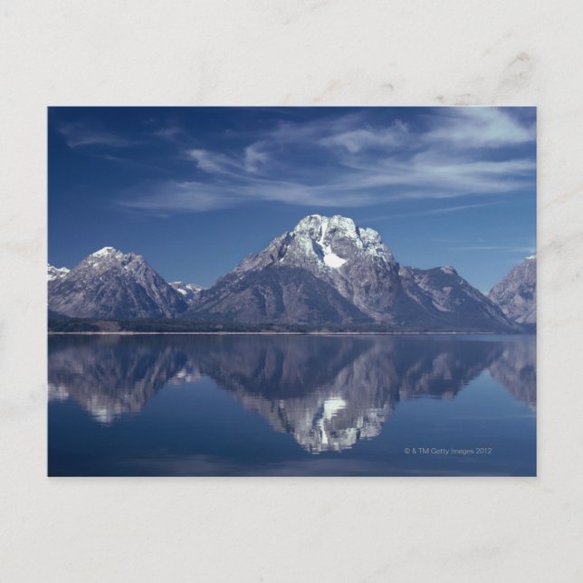 Grand Teton mountain range Postcard (Front)