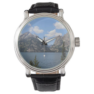 Grand Teton Mountains and Jenny Lake Watch