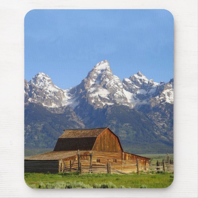 Grand Teton mountains Mouse Mat (Front)