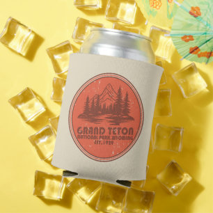 Grand Teton mountains National Park Wyoming Can Cooler