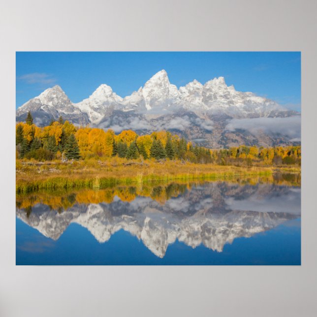 Grand Teton Mountains Wyoming Poster (Front)