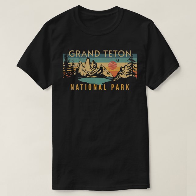 Grand Teton National Park   1  T-Shirt (Design Front)