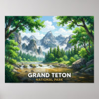 Grand Teton National Park | Anime Landscape