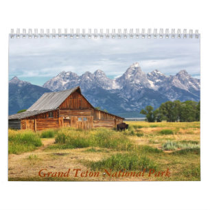 Grand Teton National Park Calendar