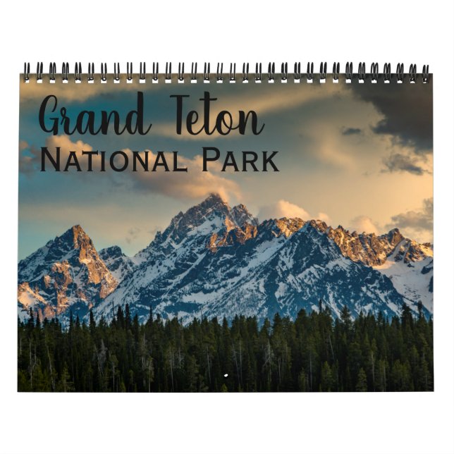Grand Teton National Park Calendar (Cover)