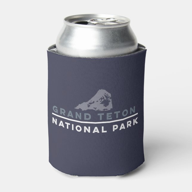 Grand Teton National Park Can Cooler (Can Front)